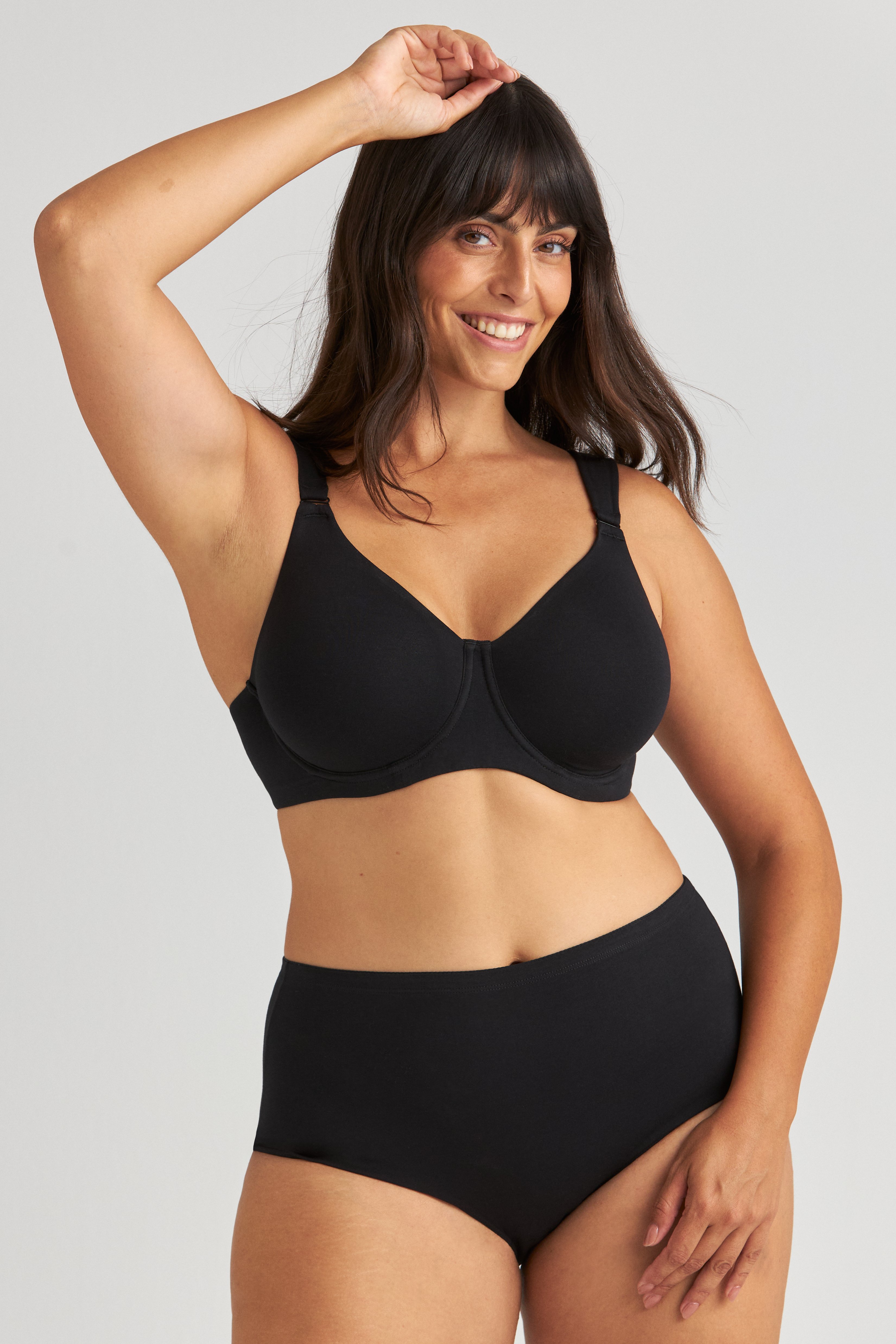 トップス Emary Ultra Heaven bra skin tops MONO M Organic Cotton T-shirt bra - Moulded cotton bra made of organic