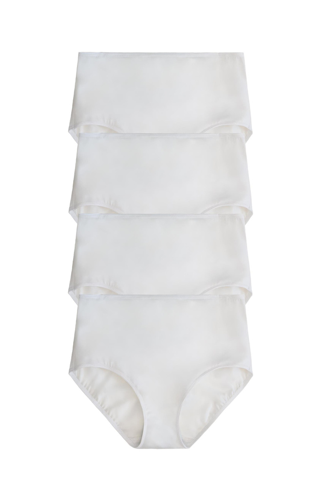 Lot de 4 Culotte Freedom Skin-Relief blanc